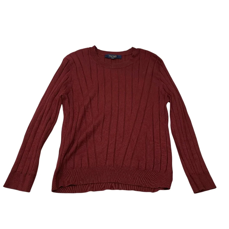 Top Long Sleeve By Rachel Roy In Red, Size: M