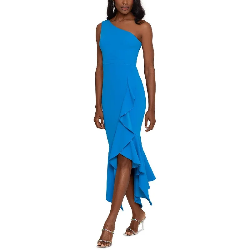 Xscape Womens Panel Hi Low Cocktail and Party Dress