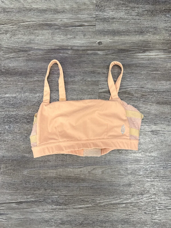 Athletic Bra By Free People In Peach, Size: S