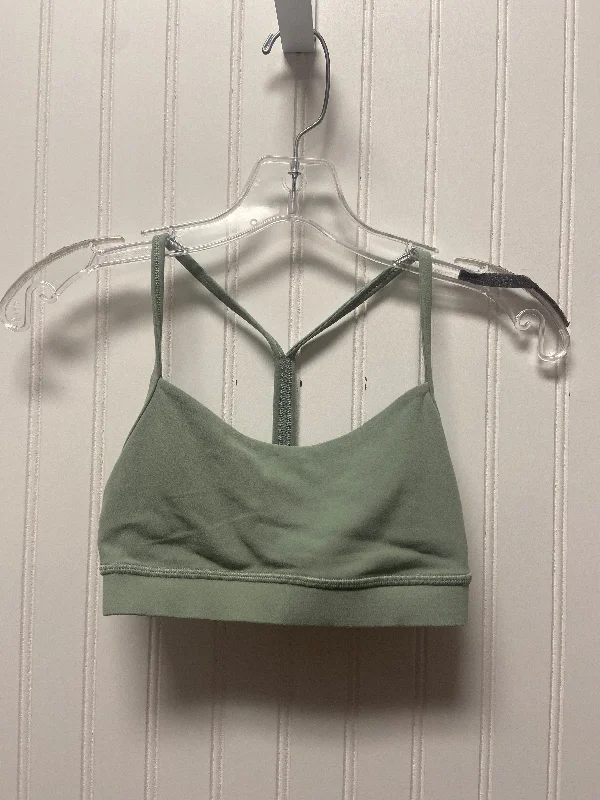 Athletic Bra By Lululemon In Green, Size: Xs