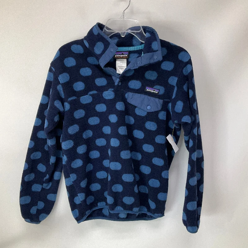 Athletic Fleece By Patagonia In Polkadot Pattern, Size: S