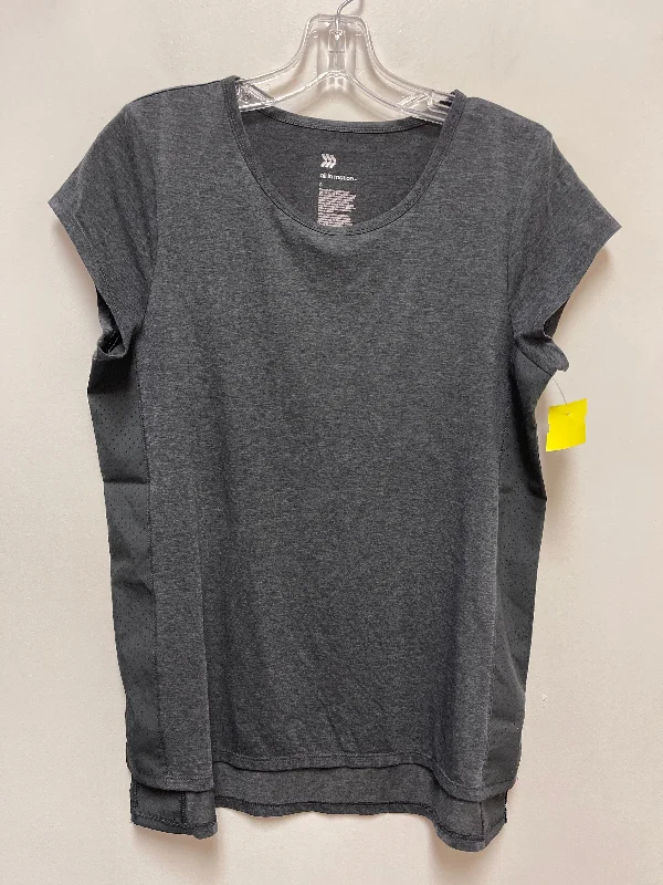 Athletic Top Short Sleeve By All In Motion In Grey, Size: S