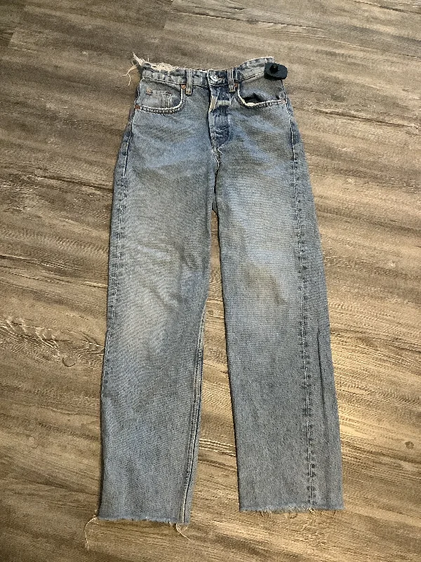 Blue Denim Jeans Boyfriend Zara, Size 0