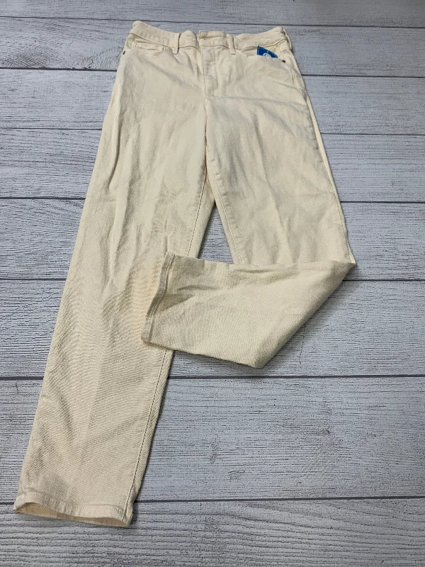 Cream Jeans Skinny Athleta, Size S