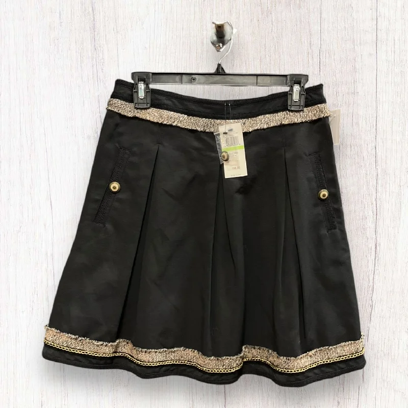 Skirt Mini & Short By Bcbgmaxazria In Black, Size: 4