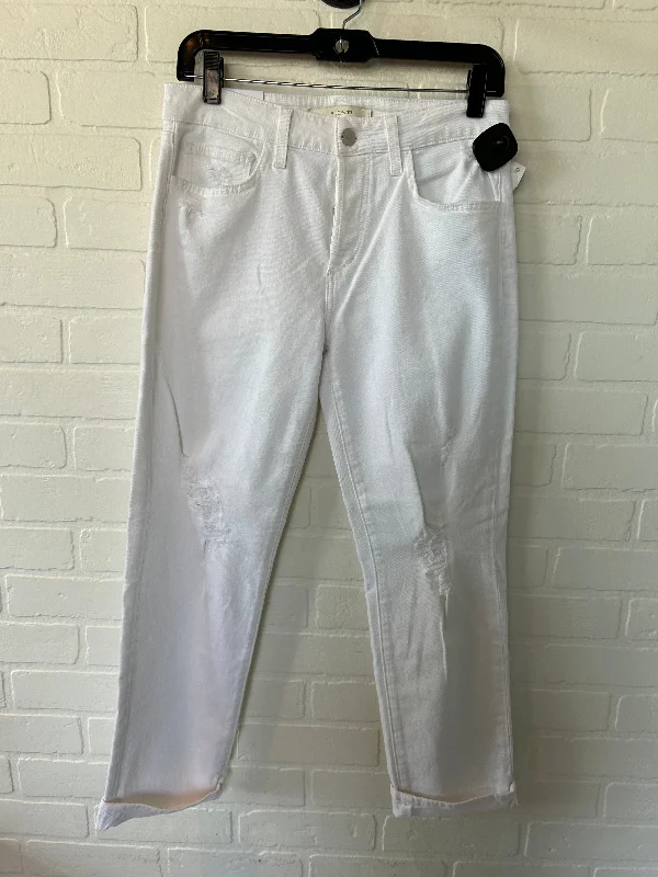 White Denim Jeans Cropped Joes Jeans, Size 2