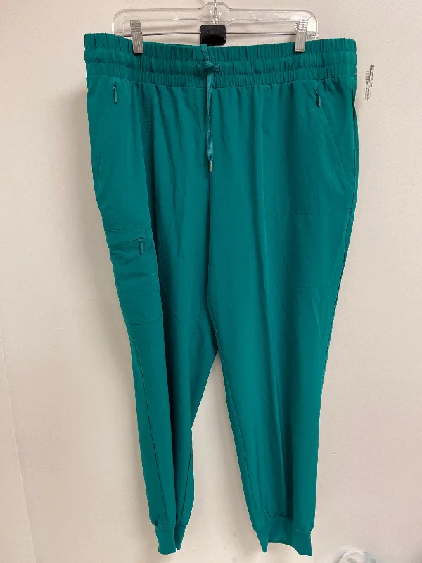 Pants Lounge By Chicos In Green, Size: 16