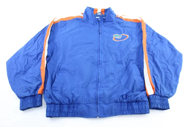 90's Logo Athletic Embroidered Florida Gators Zip Up Jacket