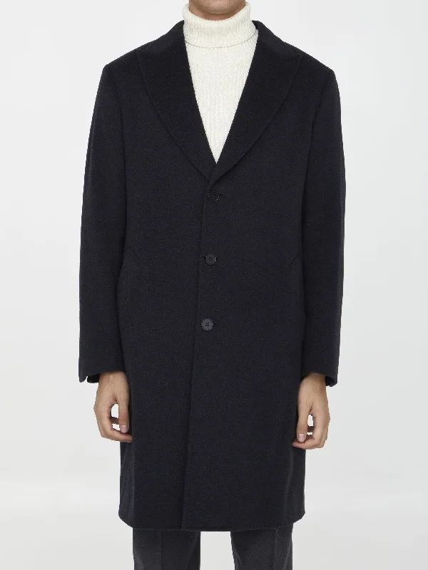 Anthracite Wool Coat