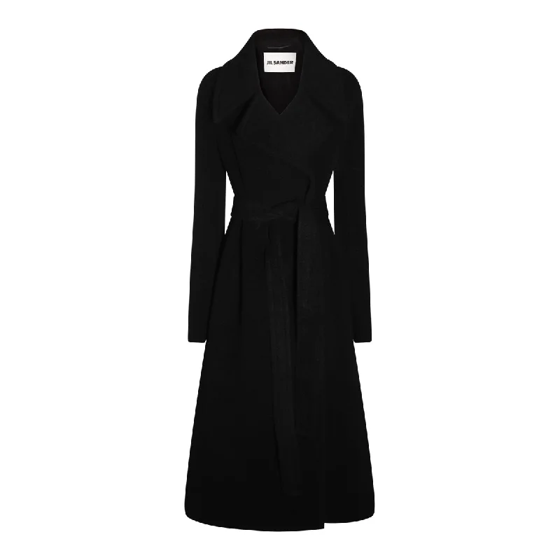 Jil Sander Coats Black