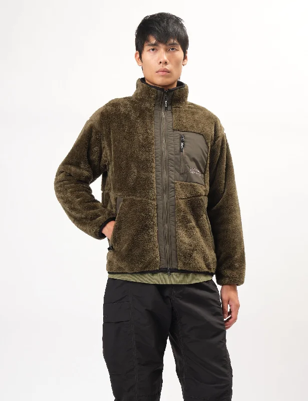 Manastash Bigfoot Fleece Jacket '24 - Olive Green