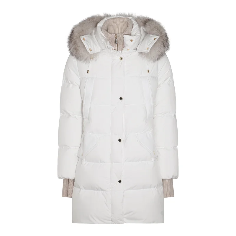 Moorer Coats White