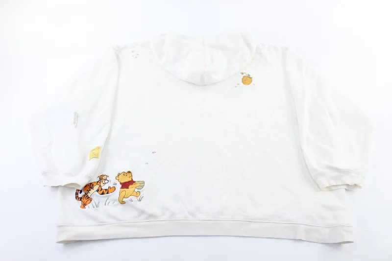 The Disney Store Embroidered Winnie the Pooh Zip Up Jacket