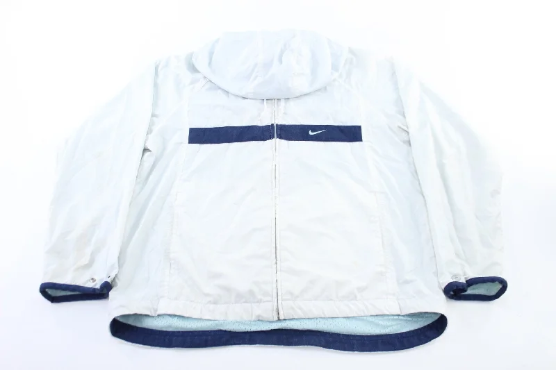 Women's Nike Embroidered Logo Zip Up Hooded Jacket