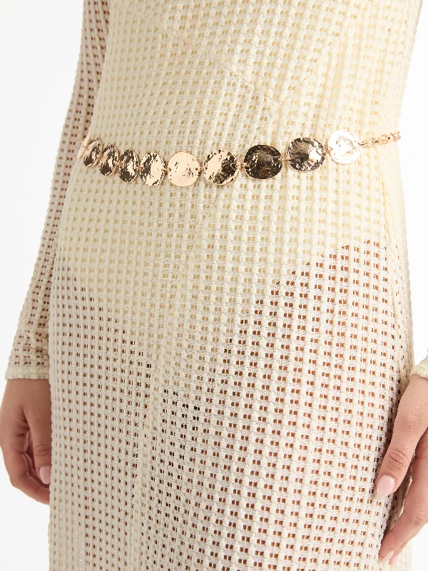 FULL MOON CHAIN BELT