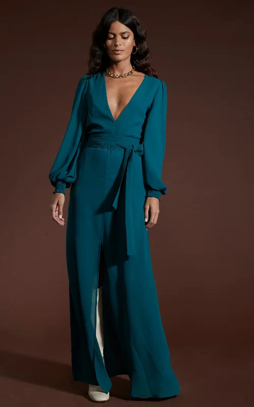 Mariela Maxi Dress In Pine Green