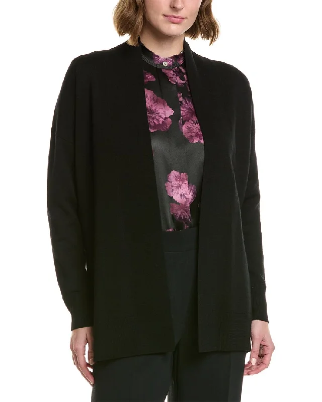 Vince Drop Shoulder Wool Cardigan